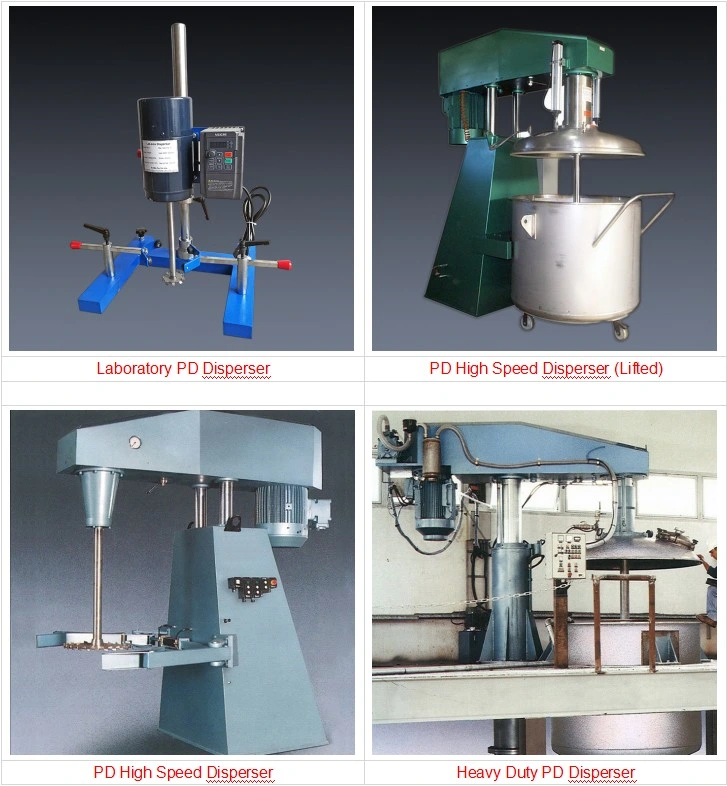 Industrial Production Liquid Mixer Machine Traffice Paint High Speed Disperser