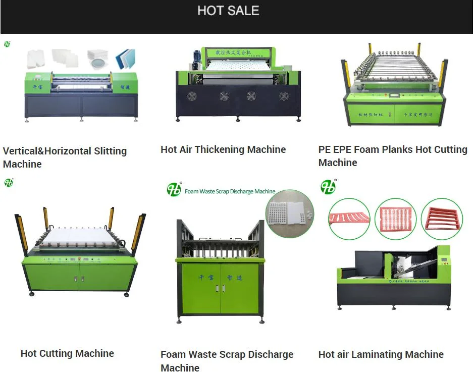 Top-Selling XPE IXPE EVA EPP PE Polyethylene Foam Strip Packing Machine EPE Foam Stripping Machine Foam Waste Scrap Discharge Machine