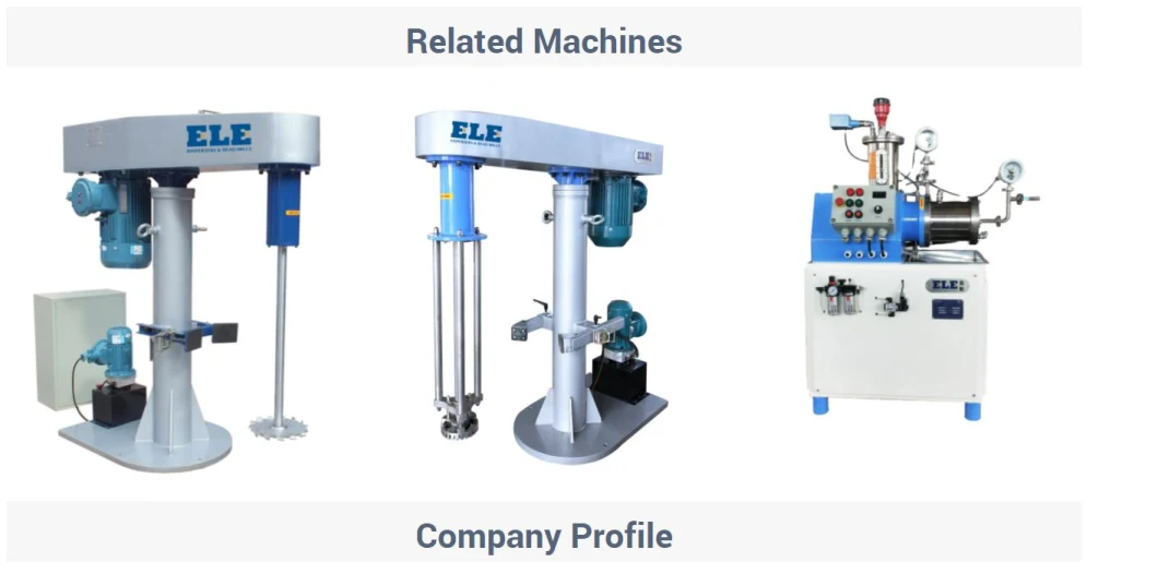 Basket Mill for Paint Coating Ink and Chemical Grinding