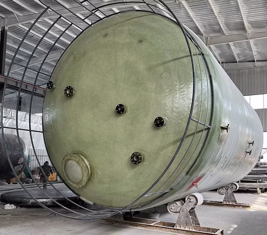 GFK-GFK-Fiberglas-Alkali-Flüssigkeitslagertankbehälter