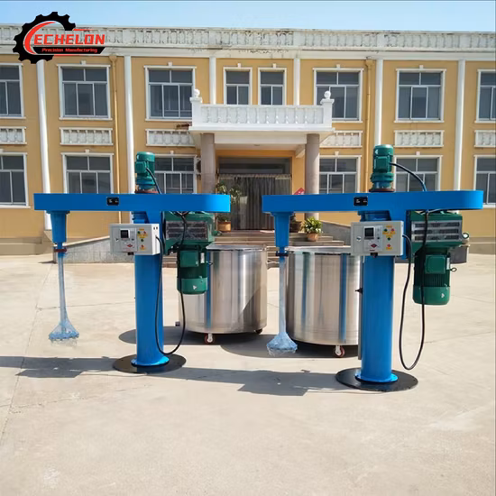 Industrielles Doppelgerät mit Dispergierer für Lithium-Batterie-Schlamm-Hydraulik-Planetenmischer-Ölung