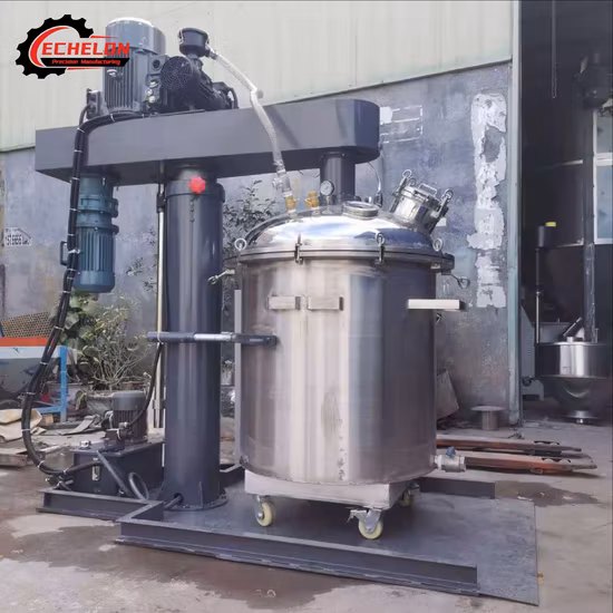 Gebrauchter explosionsgeschützter Emulsionsdispergierer aus Edelstahl mit Hydraulikmotor