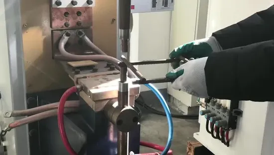 Kondensator-gespeicherte Energie-Punktschweißmaschine mit pneumatischer AC-Kondensatorentladungssteuerung