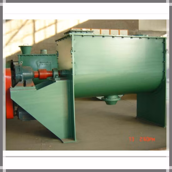 Industrielle horizontale Doppelbandmischer-Mischmaschine zum Mischen von Trockenpulver