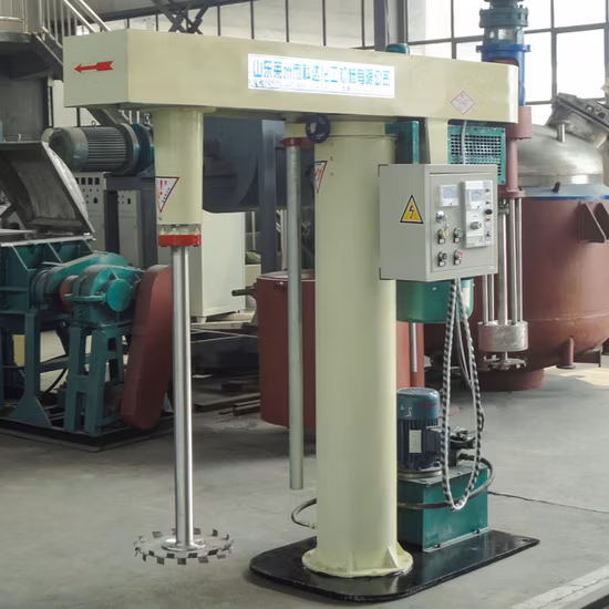Hochgeschwindigkeits-Farbdispergier-Mischer-Maschinenausrüstung Industrielle hydraulische Hebe-Farbmischmaschine