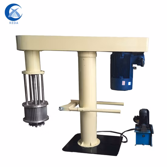 Hydraulisch anhebbare Flüssigkeitsmahlkorbmühle für die Farben- und Beschichtungsproduktion mit CE-Zertifikat